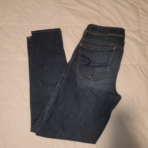 American eagle size 2 short womens super skinny jeans - Picture 4 of 11